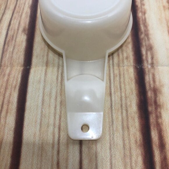 Vintage Tupperware Clear White Nesting Measuring Cup 1/3 CUP Replacement 765-1 - Picture 10 of 10